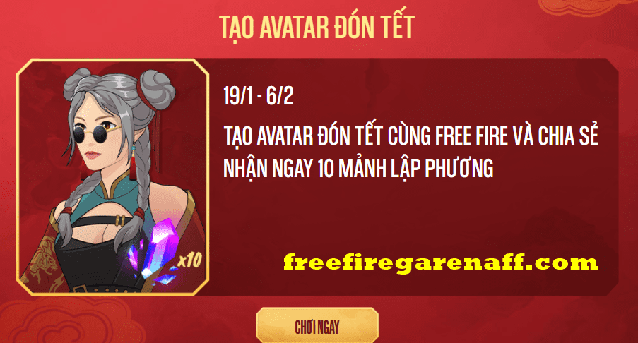 Free Fire Cách Tạo Avatar Nhận Hộp Ma Thuật Sự Kiện Tết Nhận Thần Bo  Mp40 Thần Bài  Bilibili